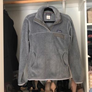 Light Gray Patagonia Pullover